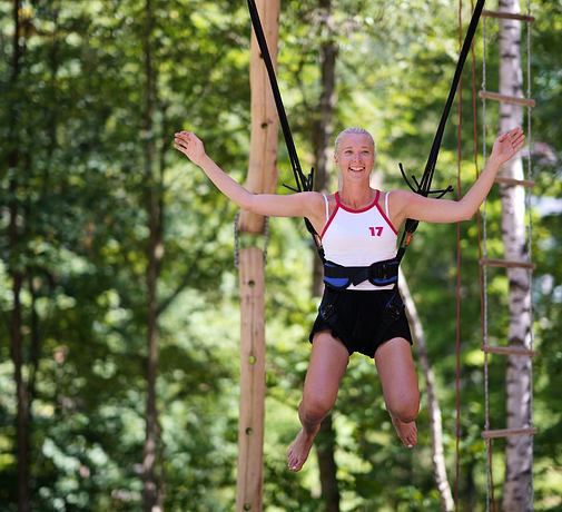 Bungee trampolína