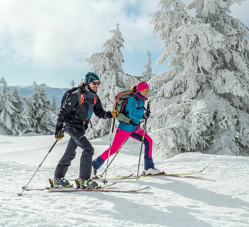 Výlet na skialpech s instruktorem