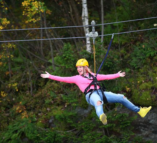Zip line - tandem