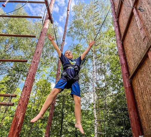 Bungee trampolína