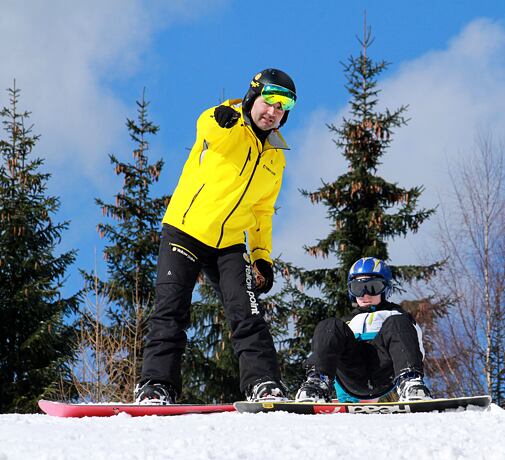 Privátní výuka snowboardingu Herlíkovice