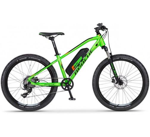 Dětské elektrokolo MTB 24" Apache Tate E5 zelená